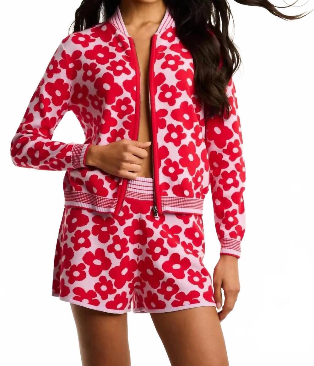 NEW LISA TODD daisy dreamer zip cardigan in vintage lace combo
